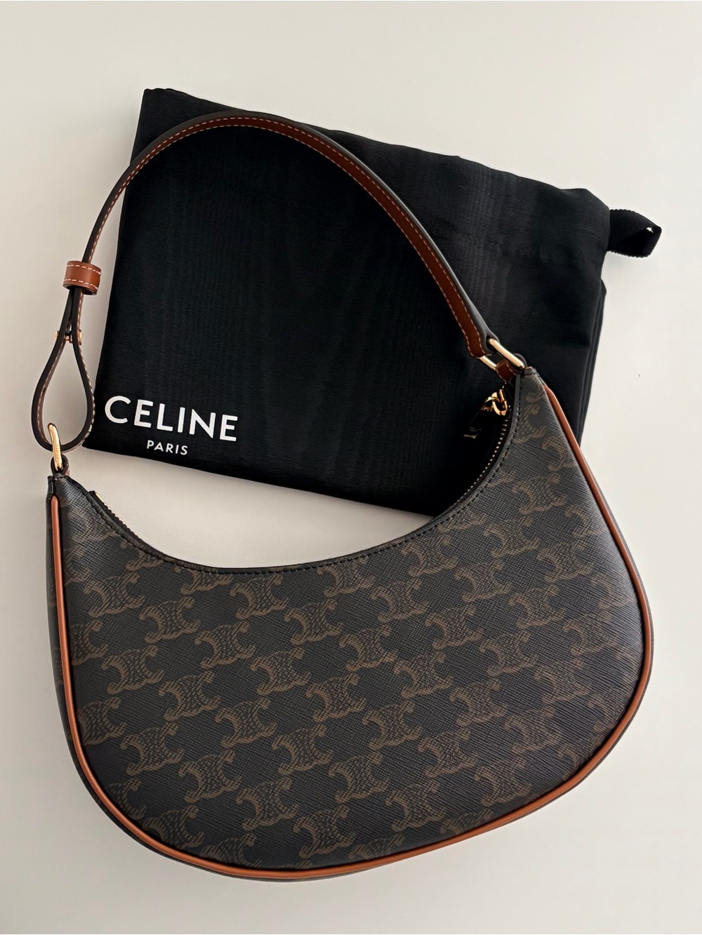 Celine Ava Bag - Triomphe Canvas